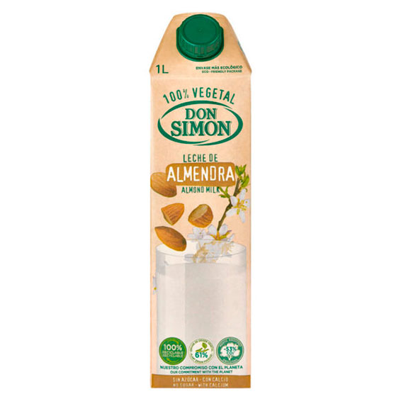 BEBIDA D.SIMON ALMENDRA S/AZUCAR 1L