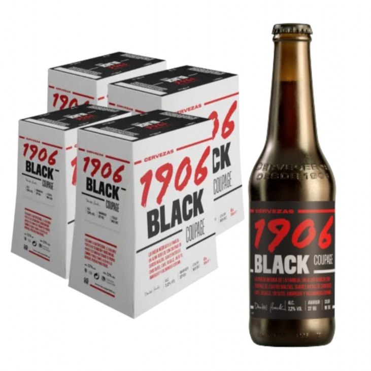 1906 BLACK COUPAGE 33CL 24UD