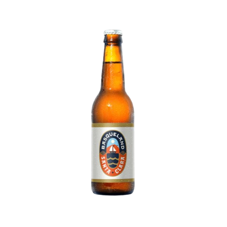 CERVEZA BASQUELAND SANTA CLARA 33CL 24UD