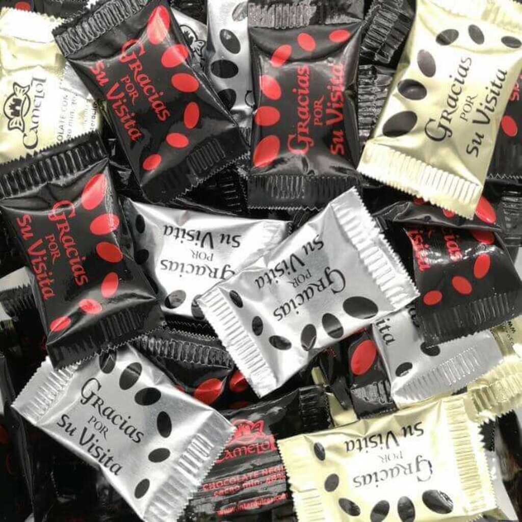 NAPOLITANAS CHOCO-LECHE 5 CENT.