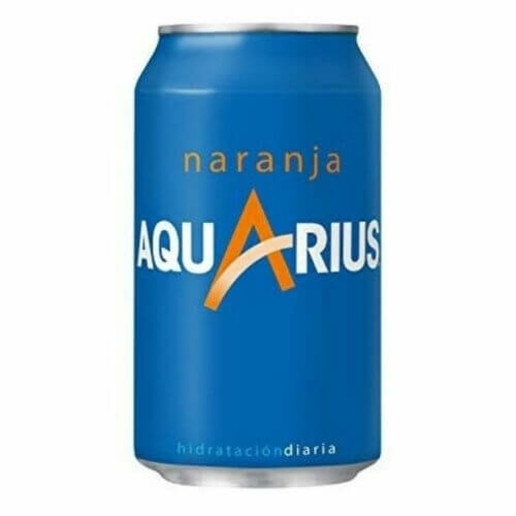 AQUARIUS NARANJA LATA 33CL