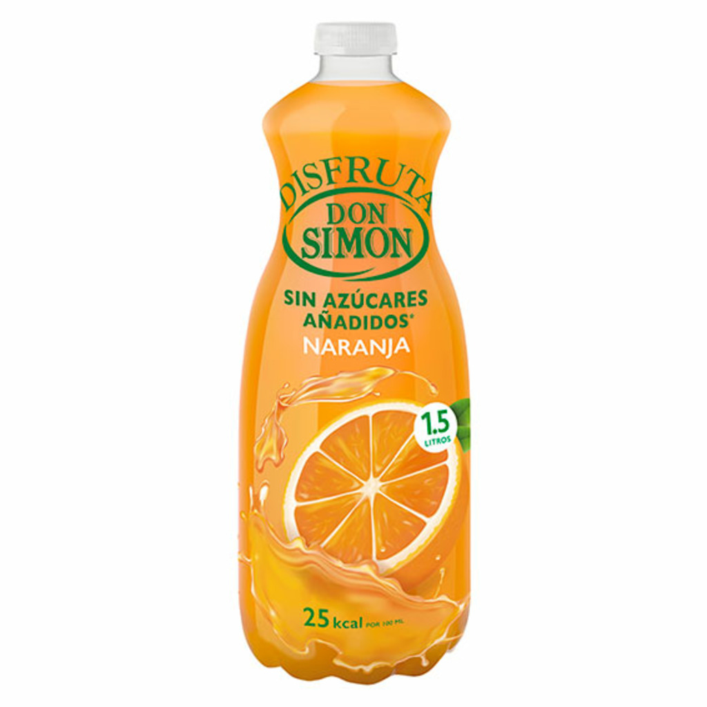 DISFRUTA DON SIMON NARANJA PET 1,5L C6