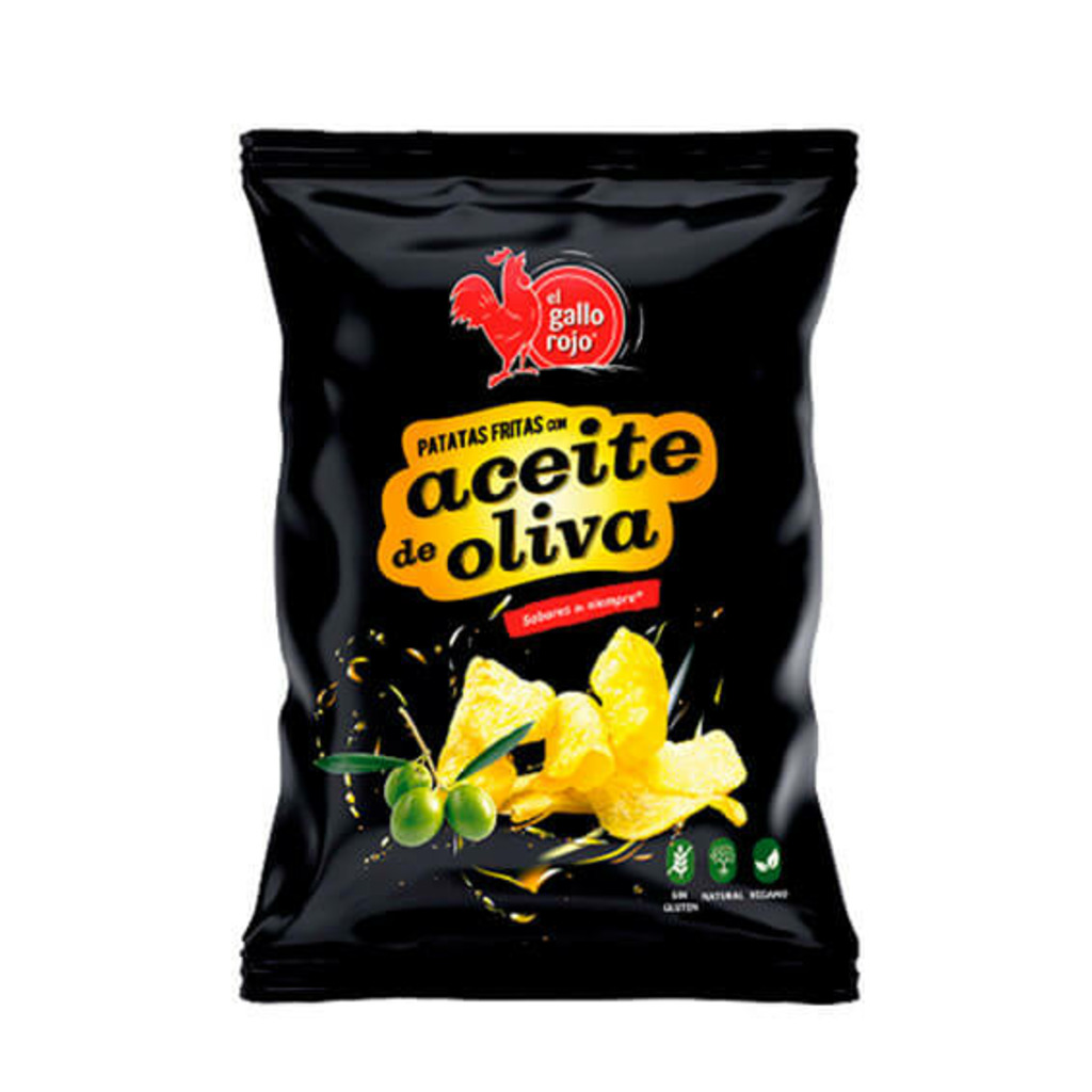 PATATAS ACEITE OLI. GALLO ROJO 40GR 14UD