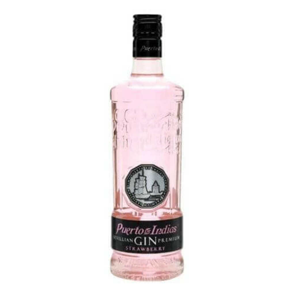 GINEBRA PUERTO INDIAS FRESA 70CL