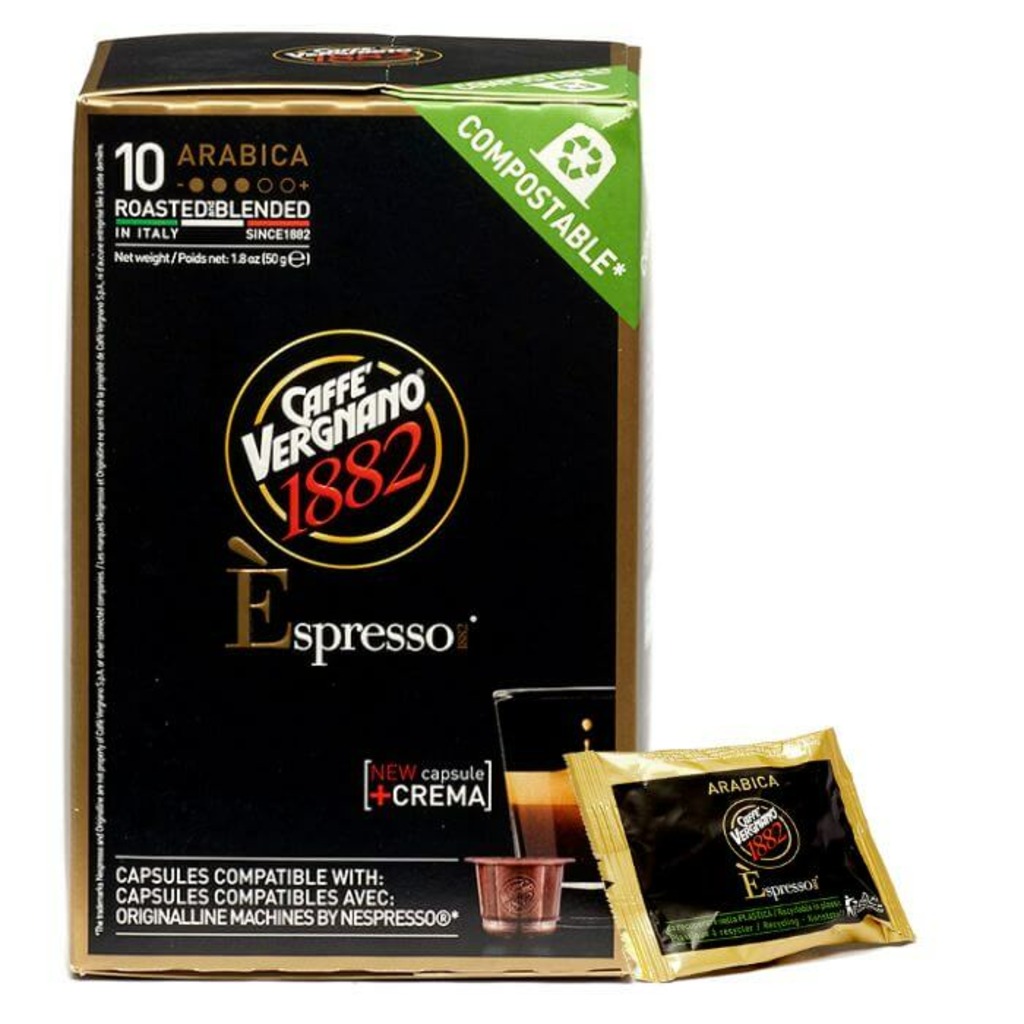 CAFFE VERGN. ESPRESSO ARABICA 10 CAPS