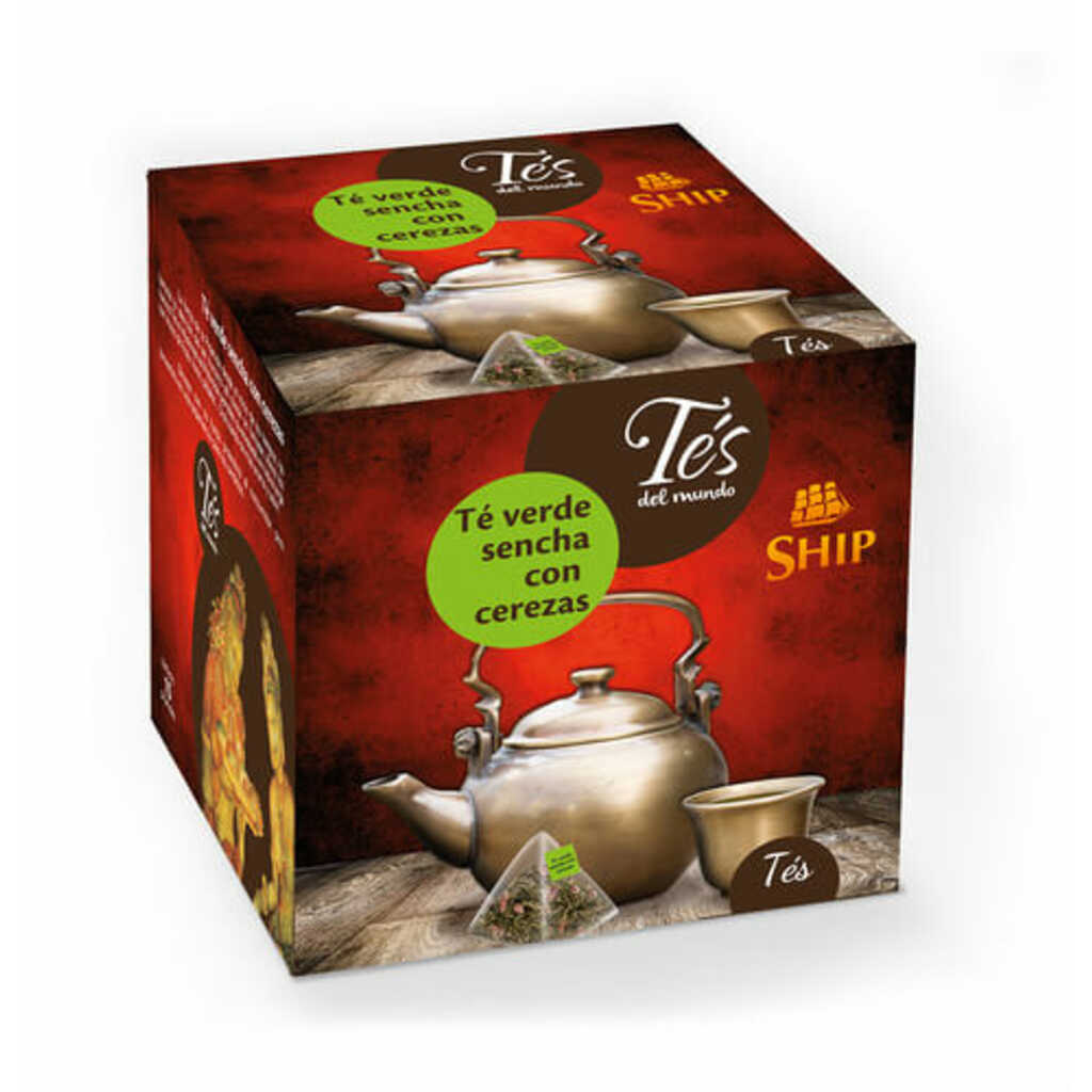 SHIP TÉ VERDE SENCHÁ CON CEREZAS C-15