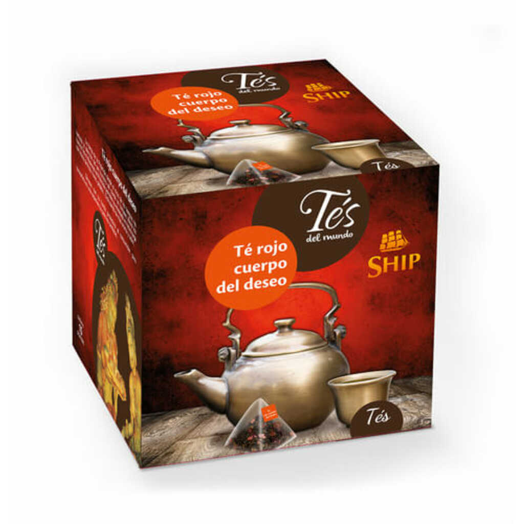 SHIP TÉ ROJO CUERPO DEL DESEO C-15 P.