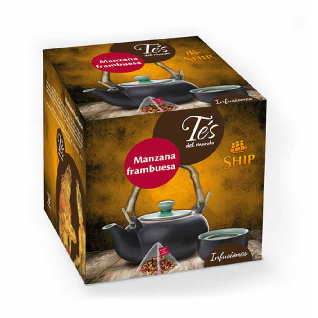 SHIP TÉ MANZANA FRAMBUESA C-15 P.