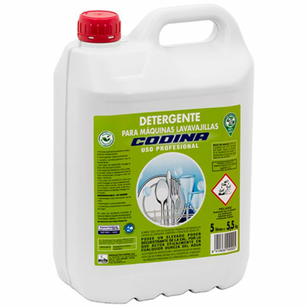 DETERGENTE MAQ. LAVAVAJ. CODINA 5L