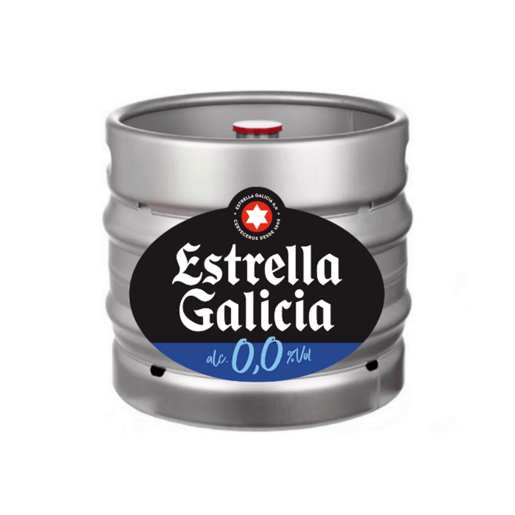 ESTRELLA GALICIA 0.0 BARRIL 30L
