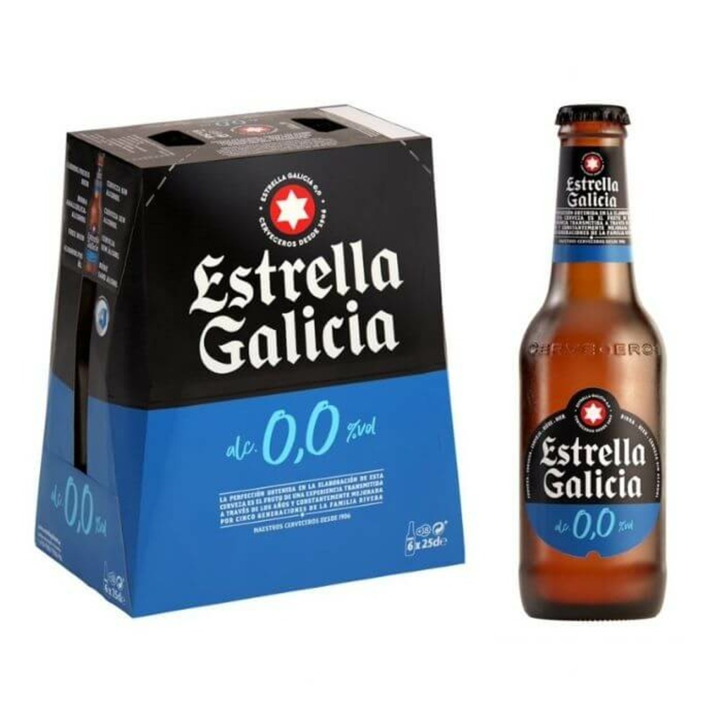 ESTRELLA GALICIA 0.0 25CL 24UD