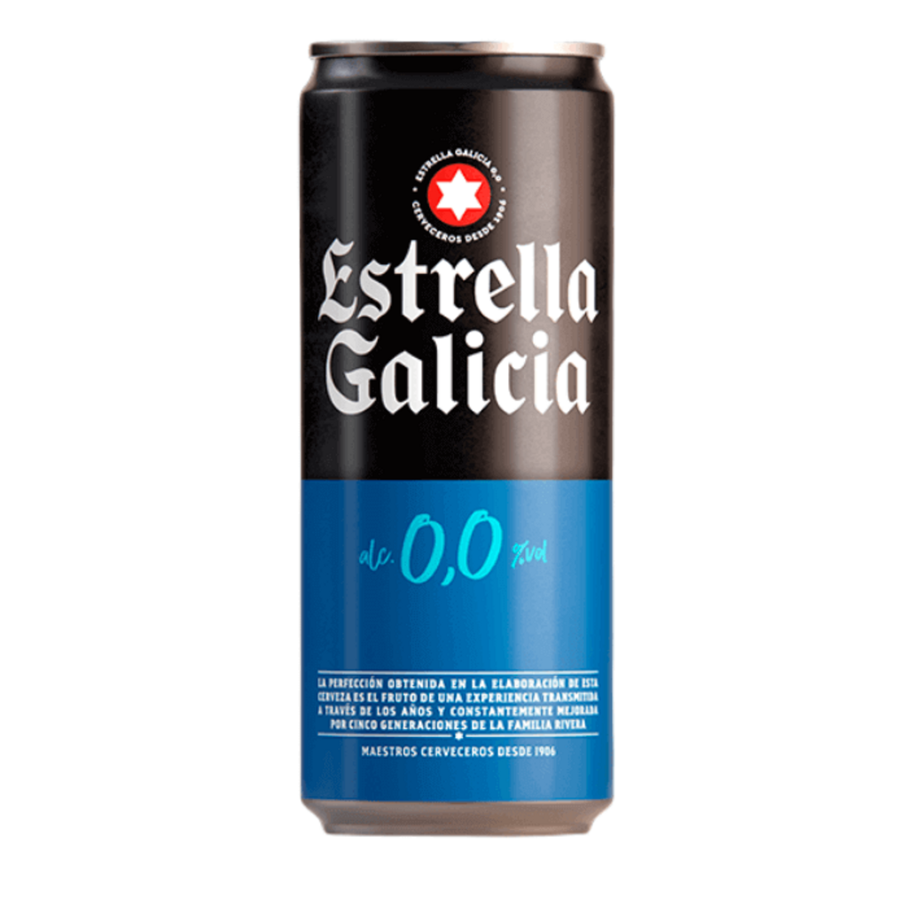 ESTRELLA GALICIA 0.0 NOPACK LATA 33CL