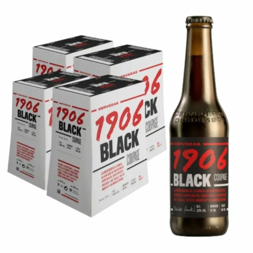 1906 BLACK COUPAGE 33CL 24UD