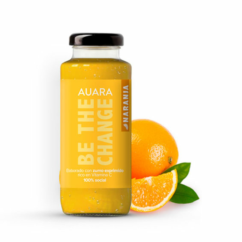 ZUMO NECTAR NARANJA AUARA 20CL