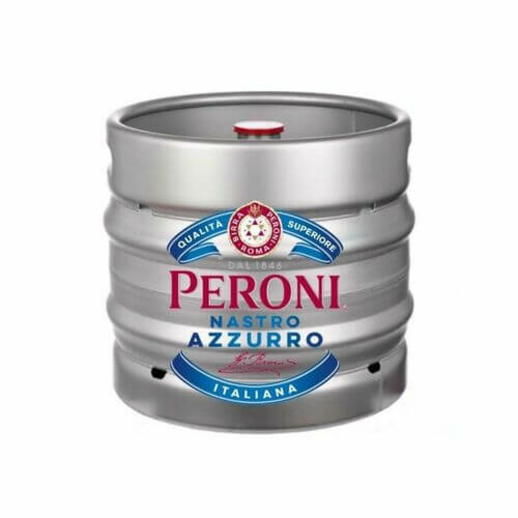CERVEZA PERONI NASTRO AZZURRO BARRIL 30L