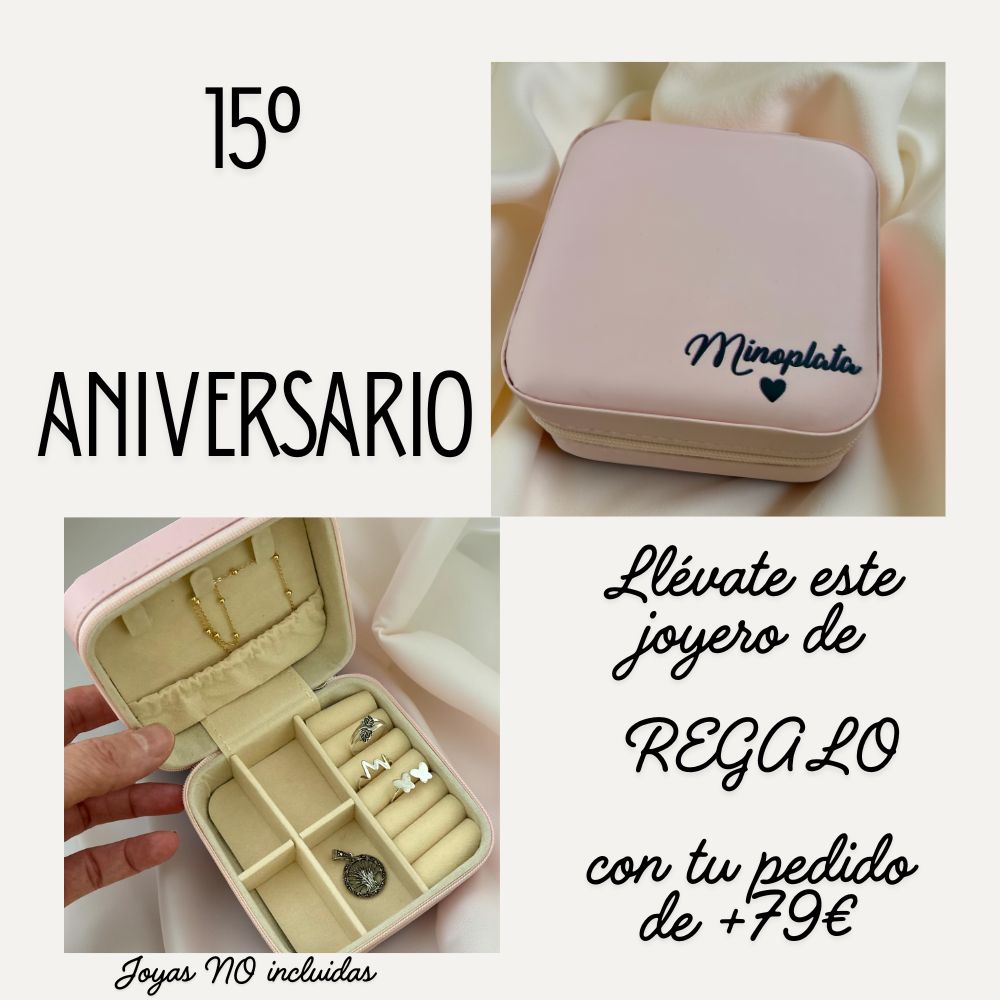Joyero Minoplata de Regalo por compras superiores a 79€