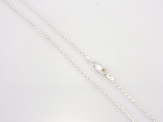 Cadena de Plata rolo 035 - 45 Cm.