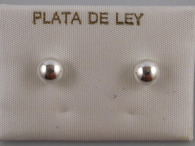 Bolas de Plata de ley 6 Mm.