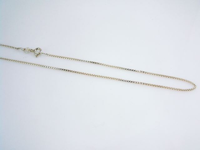 Cadena en Plata de ley veneciana 45 Cm.
