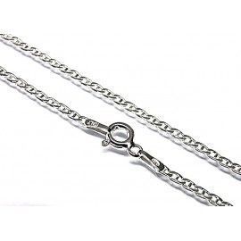 Cadena en Plata de ley marina de 60 cm.