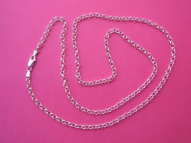 Cadena Rolo060 de Plata 90 Cm.