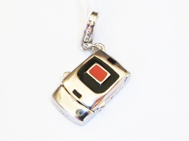 Colgante de Plata estilo Charms Movil