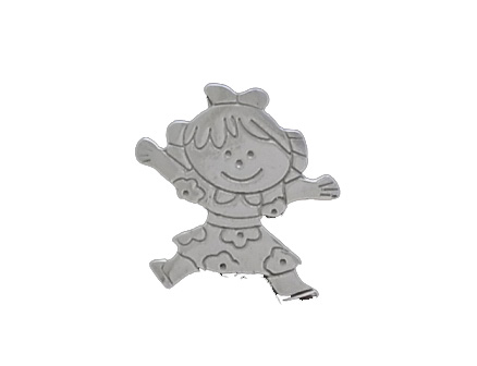 Colgante de Niña en Plata de ley