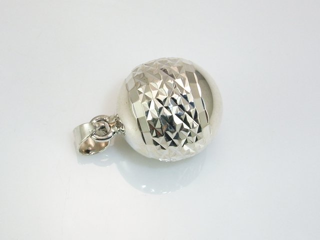 Llamador de Angel de Plata tallado 19 Mm.