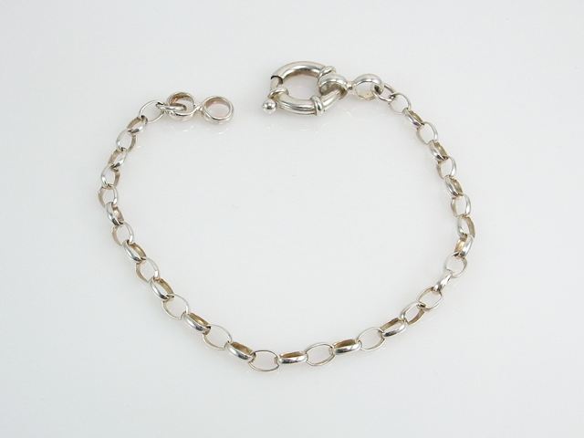 Pulsera Plata de Ley para colgantes estilo Charms
