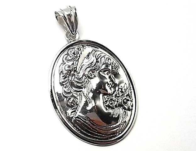 Colgante de Camafeo en Plata de ley