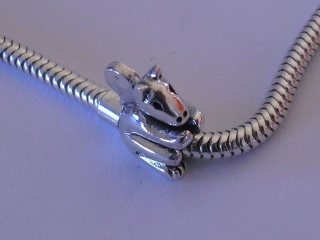 Abalorio de Plata Ardilla  