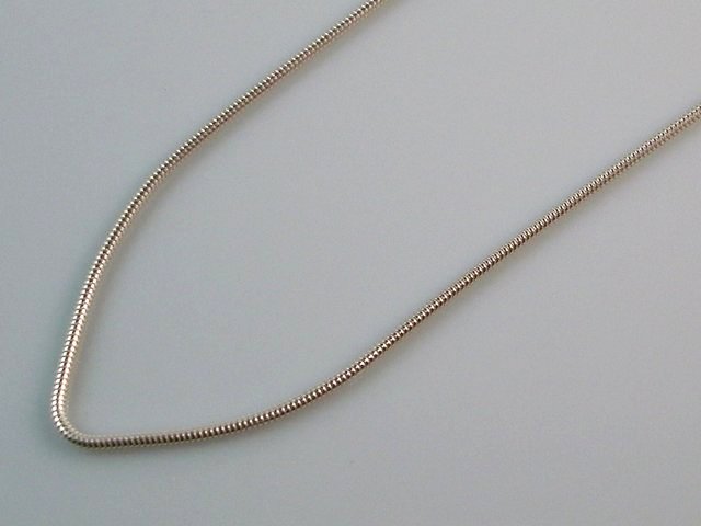 Cadena de Plata de ley Cola de topo 55 Cm. 1,5 Mm.