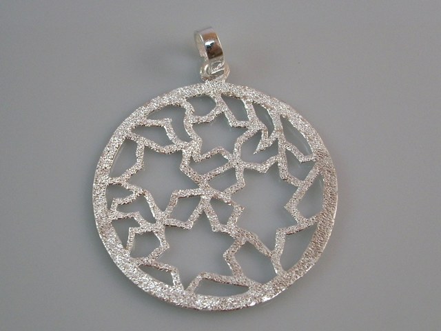 Colgante de Estrellas en Plata de ley