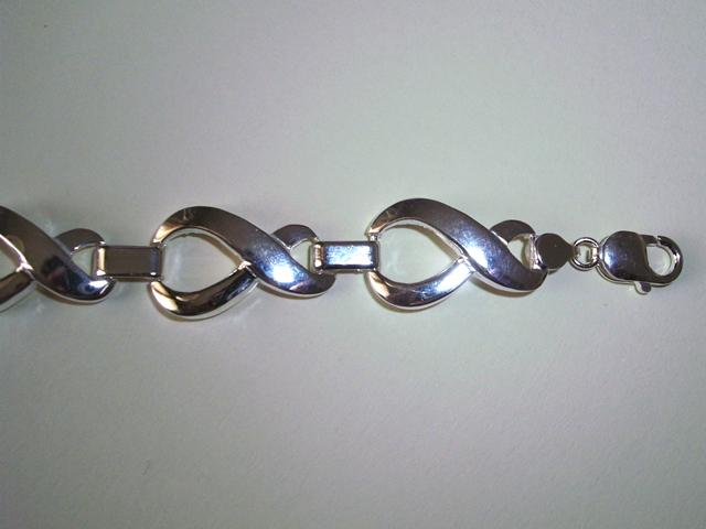 Pulsera para mujer Ochos de Plata de Ley 1