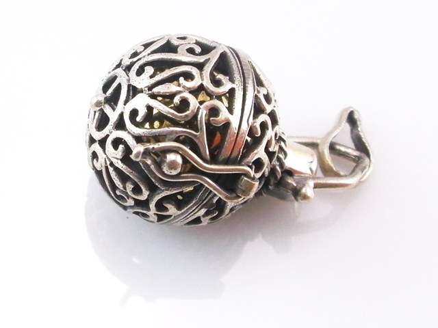 Llamador de Angel de Plata Calado 19 Mm.