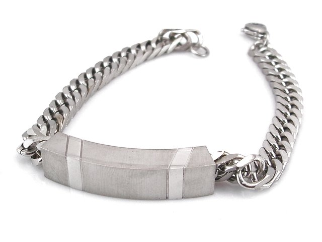 Pulsera esclava mate de Acero inoxidable