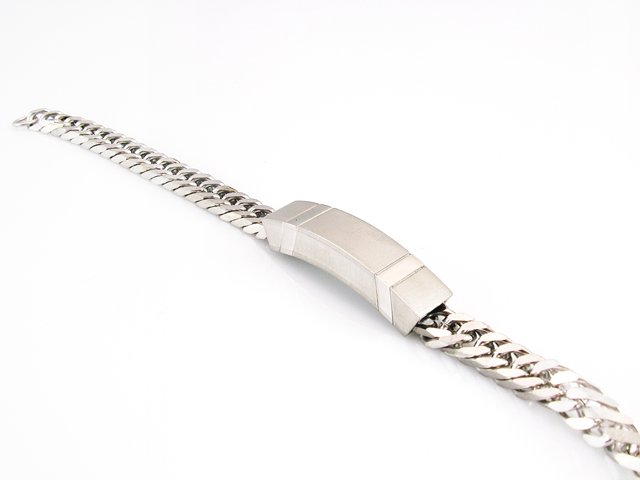 Pulsera esclava mate de Acero inoxidable 1