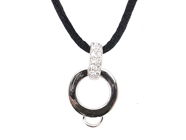 Gargantilla con charms de Plata de ley 1