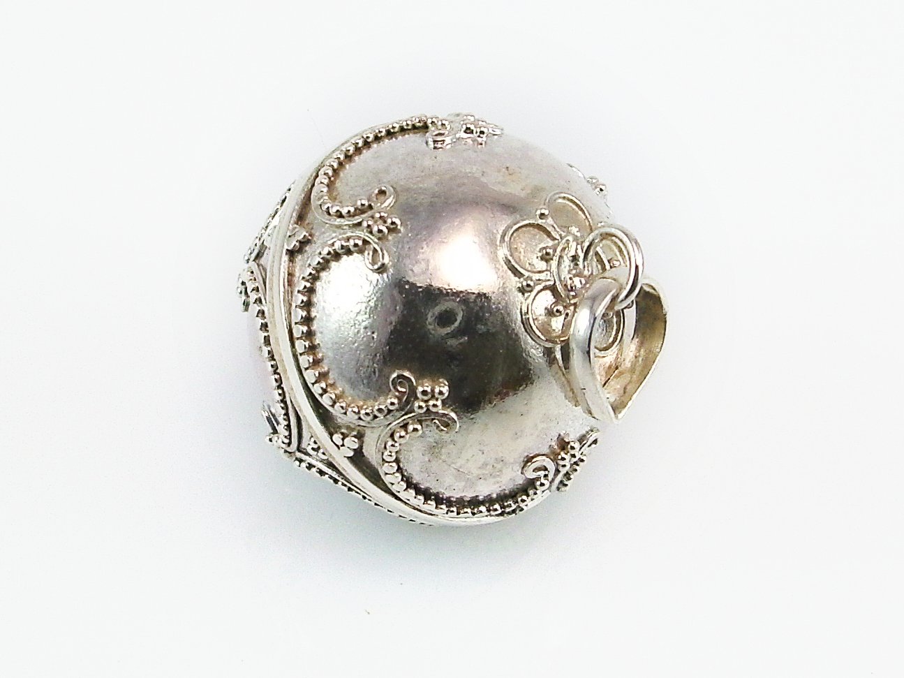 Llamador de angel figuras de Plata de ley 20 Mm. 1