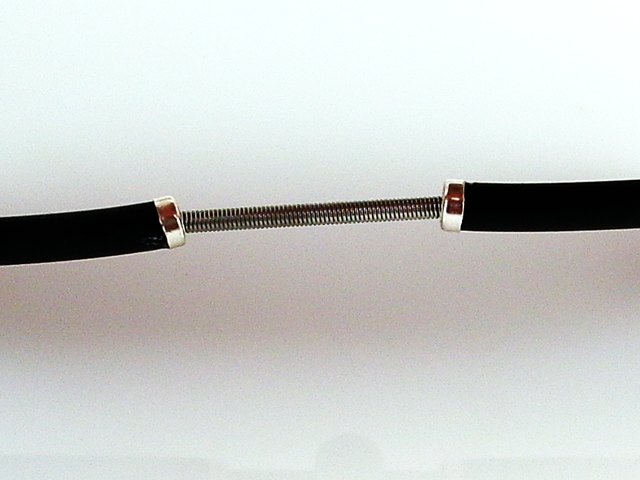 Pulsera de Caucho negro y Plata de ley 1