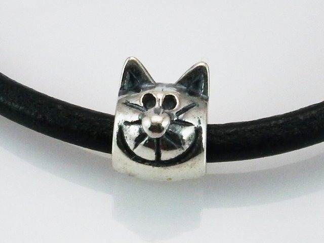 Entrepieza Gato de Plata de ley