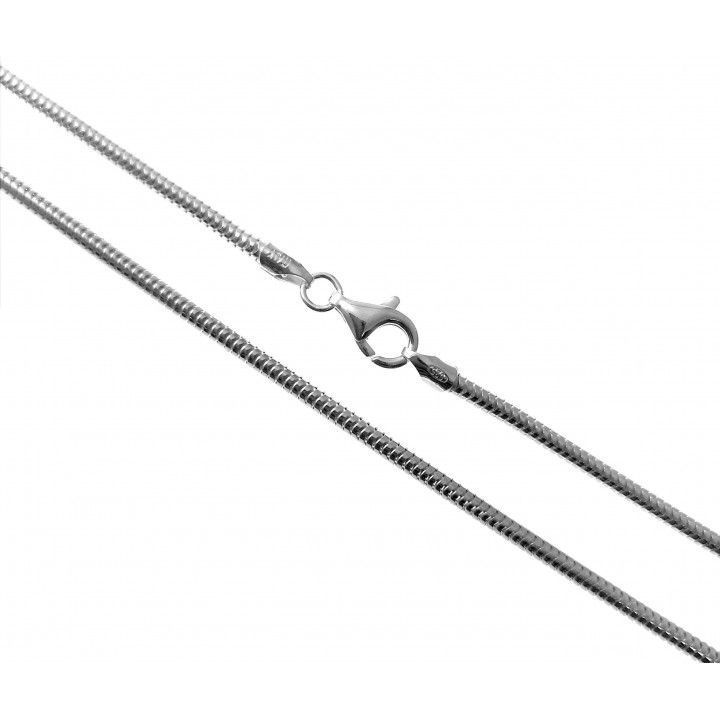Cadena cola de topo 45cm y 2,8mm de Plata de ley 925_1