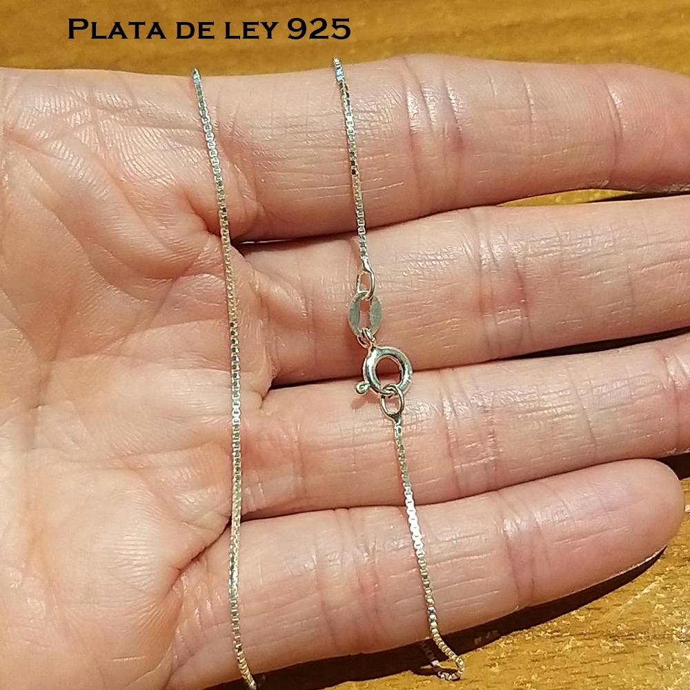 Cadena veneciana de Plata de ley 50 Cm. 1