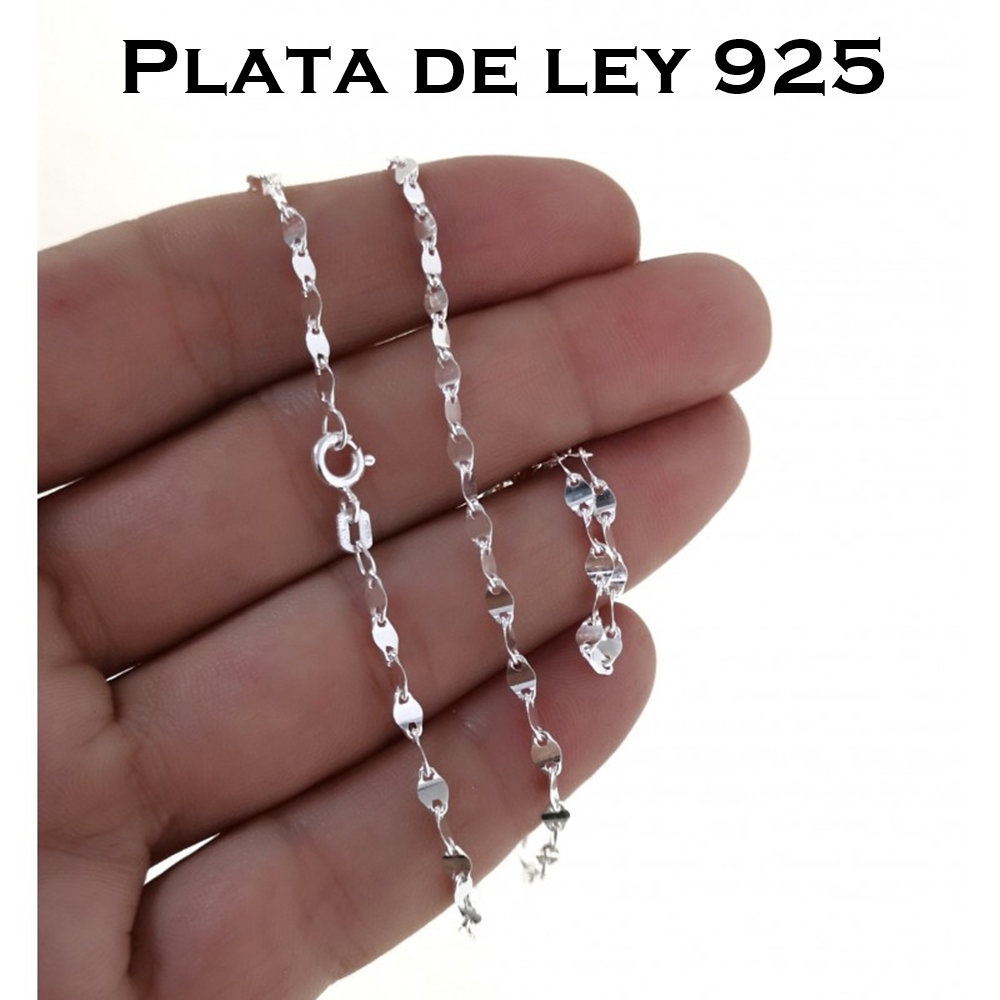 Cadena Plata de ley lumina 60 Cm. 1