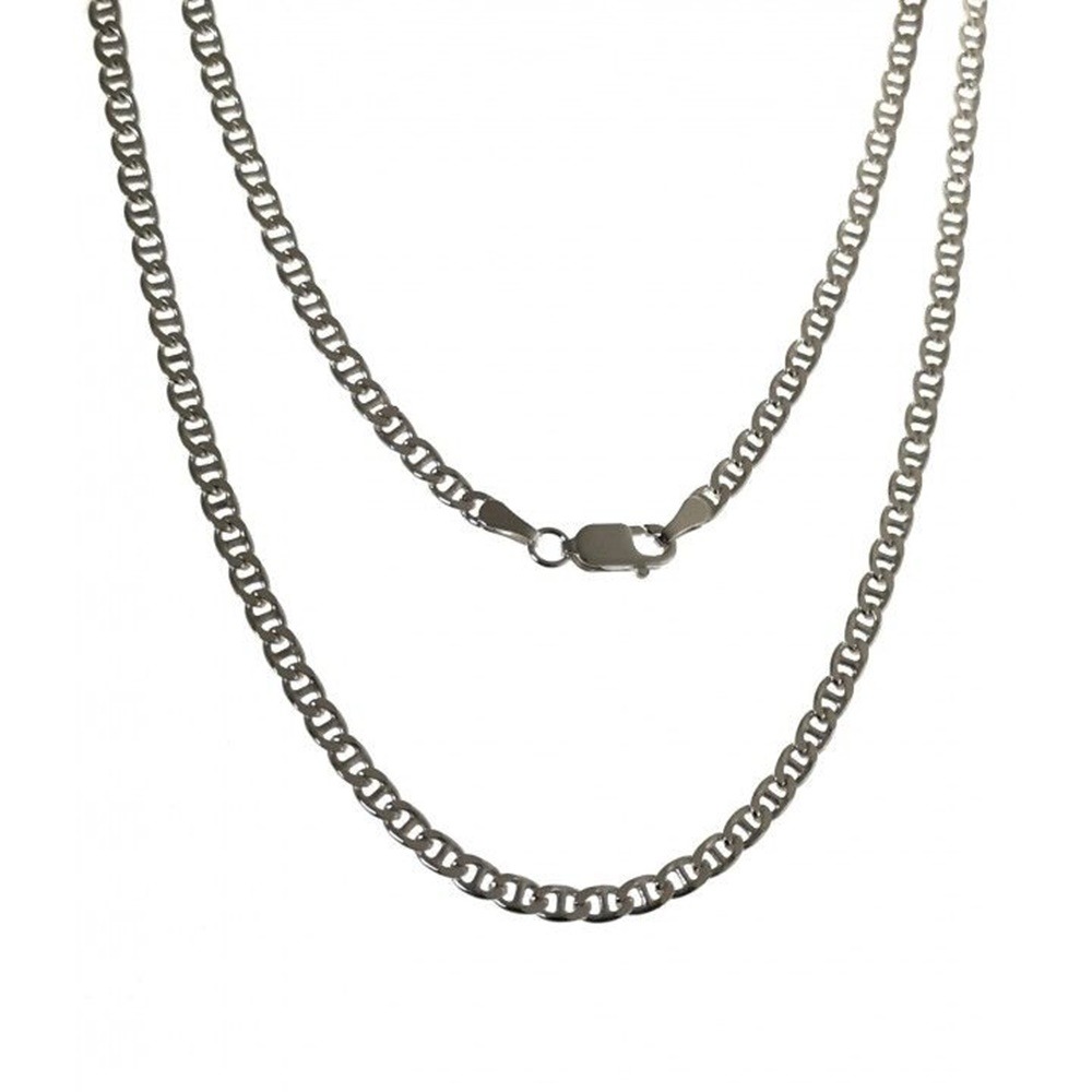 Cadena marina de Plata de ley 70 Cm. y 3 Mm.