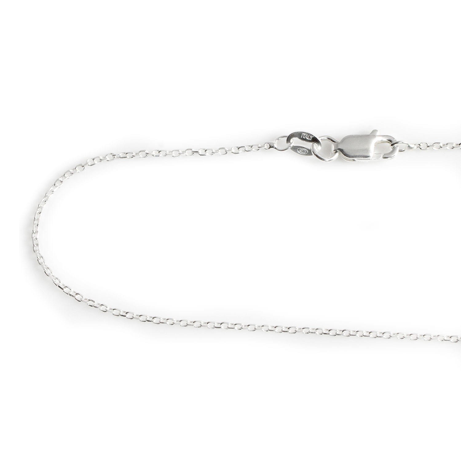 Cadena en Plata de ley rolo 035 - 40 Cm.