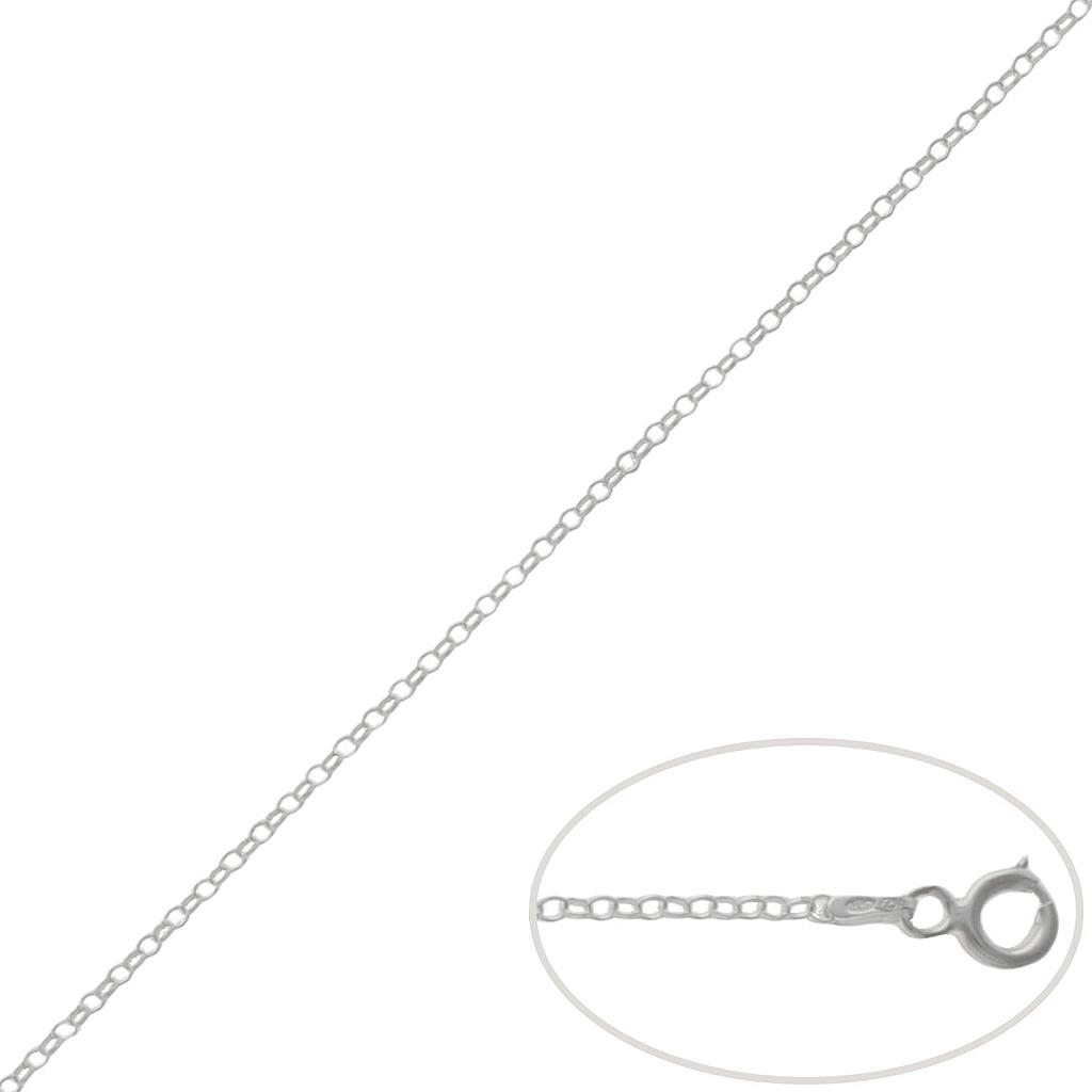 Cadena rolo 45 Cm. 1,5 Mm. de Plata de ley 4