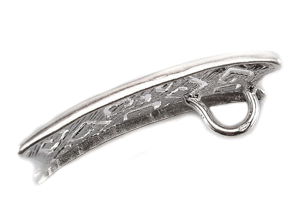 Colgante Greca rectangular de Plata de Ley 1