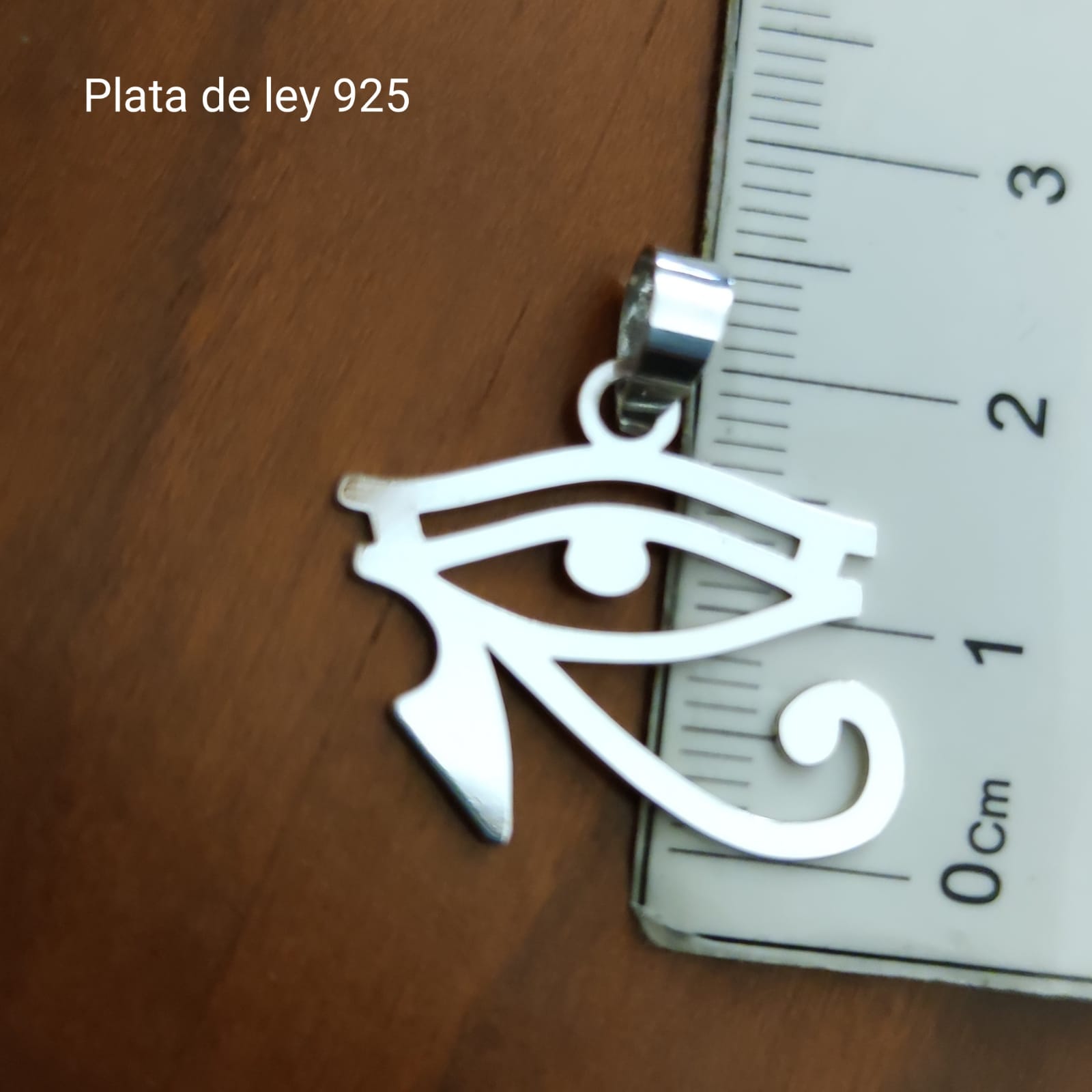 Colgante ojo de Horus de Plata de ley 2