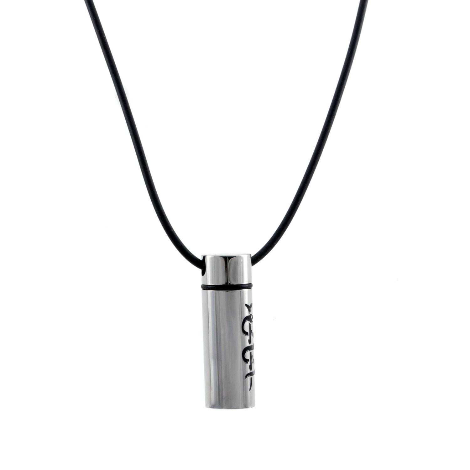 Colgante de Acero inoxidable caja pastillero